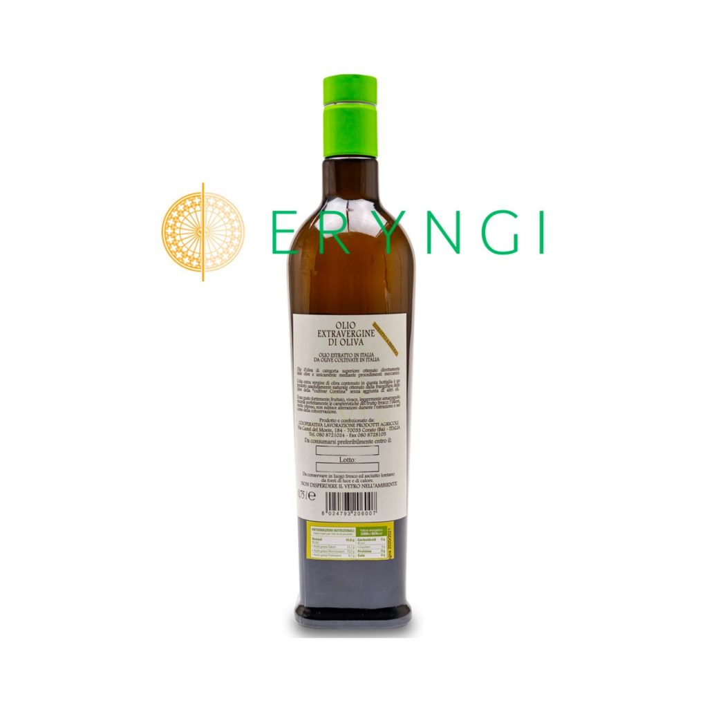 Olio Extra Vergine di Oliva le macine coratina.